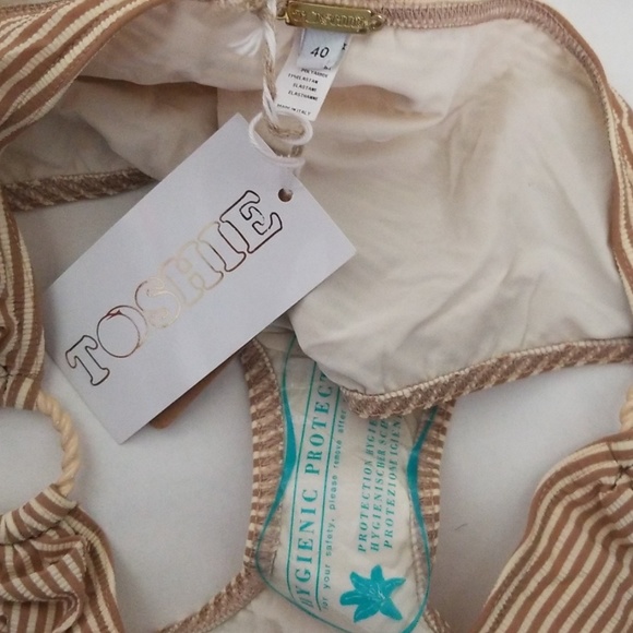 Tooshie Striped Bikini Set EU40 - Picture 5 of 8